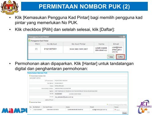 SESI LATIHAN PORTAL GPKI BAHAGIAN PERKHIDMATAN ...