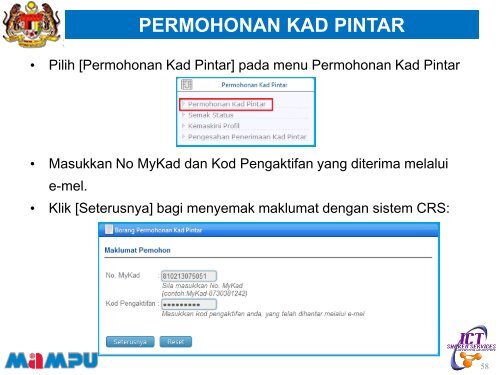 SESI LATIHAN PORTAL GPKI BAHAGIAN PERKHIDMATAN ...