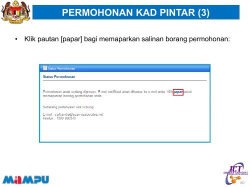 SESI LATIHAN PORTAL GPKI BAHAGIAN PERKHIDMATAN ...