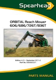 8999031 ORBITAL PARTS BOOK - Ed 4.2 - Spearhead Machinery Ltd