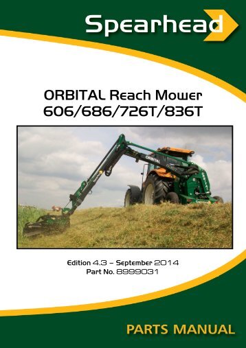 8999031 ORBITAL PARTS BOOK - Ed 4.2 - Spearhead Machinery Ltd