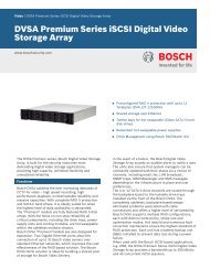 DVSA Premium Series iSCSI Digital Video Storage Array