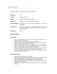 Job description and person specification - Beazley