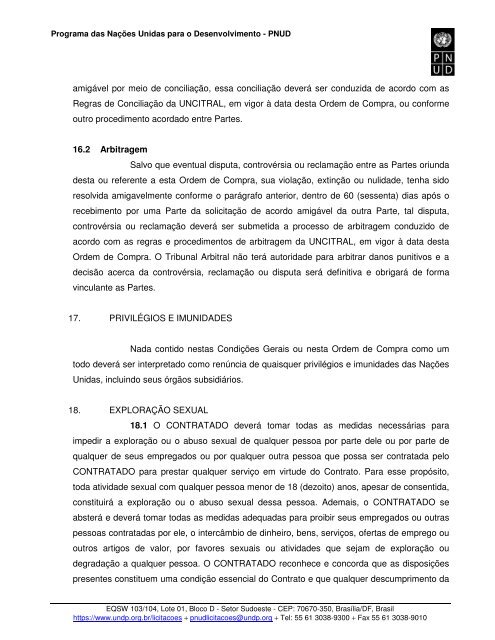 SOLICITAÇÃO DE COTAÇÃO - N.º 14637/2011 Brasília, 21 ... - Pnud