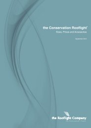 the Conservation RooflightÂ® - The Rooflight Company