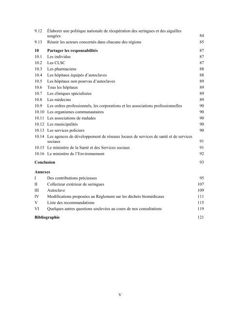 La rÃ©cupÃ©ration des seringues et des aiguilles usagÃ©es : une ...