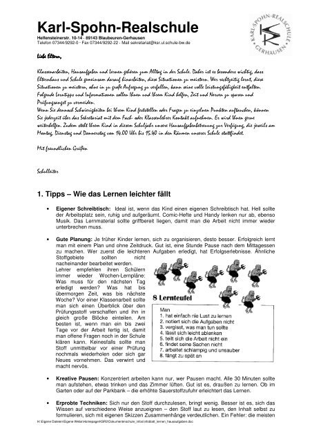 infoblatt_lernen_hau.. - bei der karl-spohn realschule