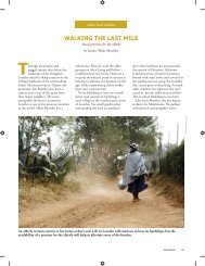 WALKING THE LAST MILE - National Peace Corps Association