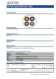 ZA-TEC QUATTRO SAT 3000 - Zander-Gruppe