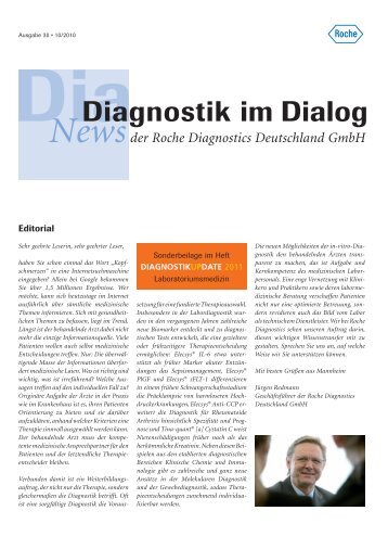 Diagnostik im Dialog - Roche Diagnostics