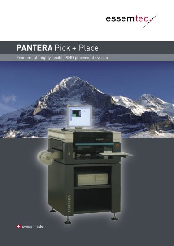 PANTERA Pick + Place - Sinerji Grup