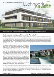 PDF Download - Wohnpark Steyrdorf
