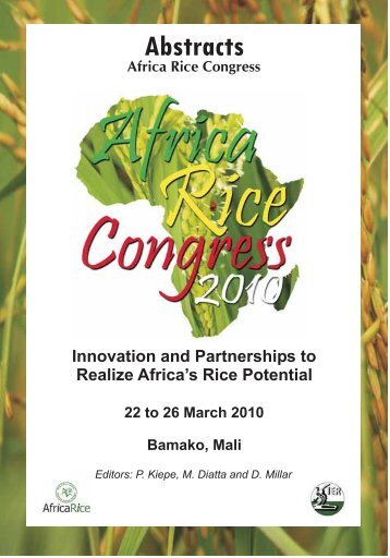 CongrÃ¨s du riz en Afrique - Africa Rice Center