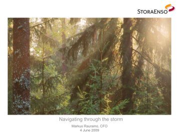 Plantations in Uruguay (JV with Arauco) - Stora Enso