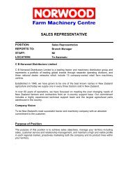 Te Awamutu Sales Representative Job Description - LiveUpdater