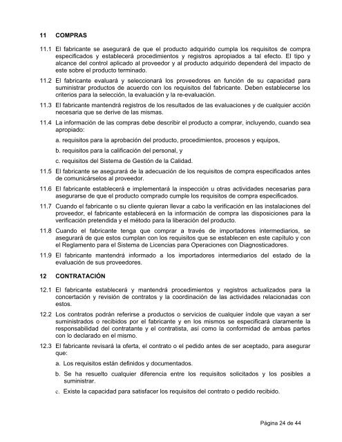 Regulación No. 20-04 - Cecmed