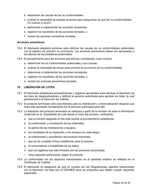 Regulación No. 20-04 - Cecmed