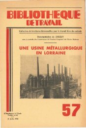 UNE USINE METALLURGIQUE EN LORRAINE - Icem