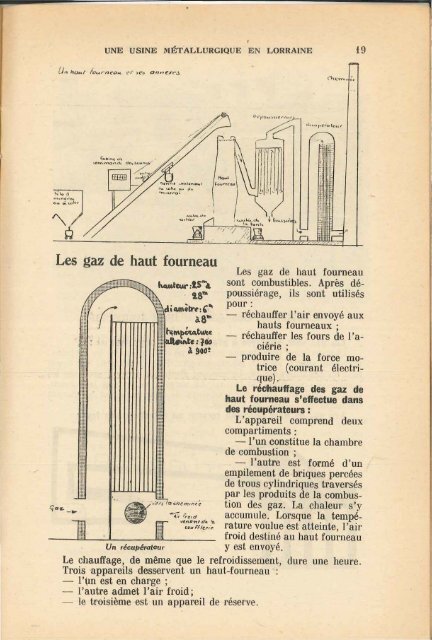 UNE USINE METALLURGIQUE EN LORRAINE - Icem