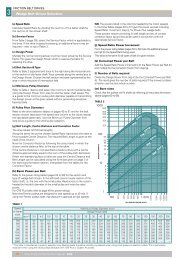 Wedge Friction Belts - Fenner® Power Transmission