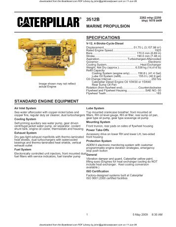 CAT 3512B Brochure Specification.pdf - Gold Coast Power, Inc.