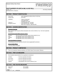 Root Barrier VR HDPE 40 MIL 4' x 100' Roll - US MSDS