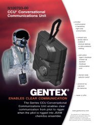 Product Datasheet - Gentex Corporation