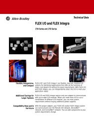 FLEX I/O and FLEX Integra