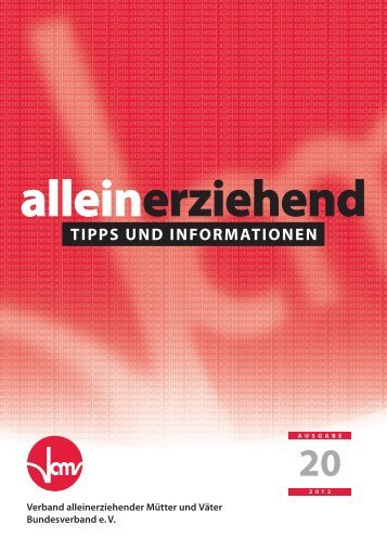 Alleinerziehend â Tipps und Informationen - Vamv