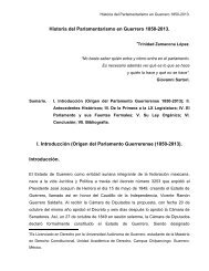 Historia del Congreso de Guerrero - Congreso del Estado de Guerrero