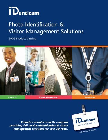 Photo Identification & Visitor Management Solutions - IDenticam