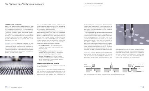 "Faszination Blech": Stanzen, Nibbeln, Umformen (Kapitel 5)