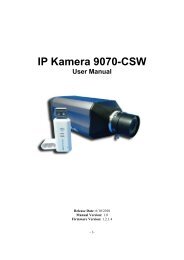 Aviosys IP Kamera 9070 Basic user manual