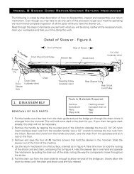 Return Mechanism Instructions - Concept2