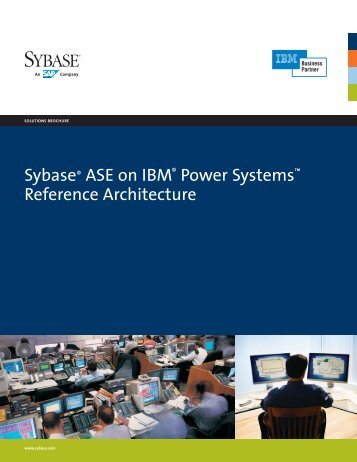 Sybase ASE on IBM Power Systems Reference ... - Sybase.se