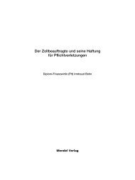 Der Zollbeauftragte und seine Haftung für Pflichtverletzungen