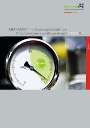 METHANOS - Schmack Biogas GmbH - Viessmann