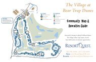 Bear Trap Dunes Map - ResortQuest Real Estate