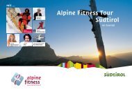 Alpine Fitness Tour SÃ¼dtirol - Sarntal