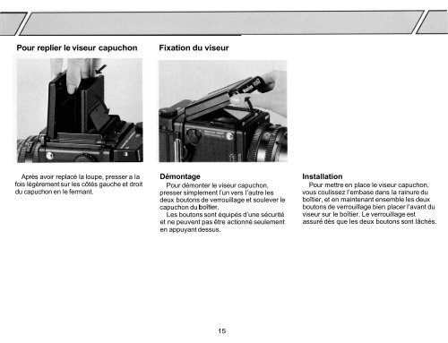 TÃ©lÃ©charger le mode d'emploi du Mamiya RB67 pro II