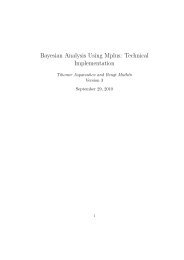 Bayesian Analysis Using Mplus: Technical ... - Muthén & Muthén