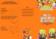 Lomba Boneka Horta Tingkat SMP