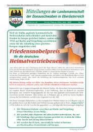 Mitteilungen 2009-01.pdf - Donauschwaben in OberÃ¶sterreich