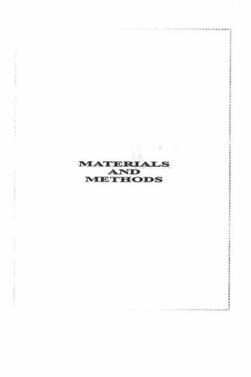 materials and methods