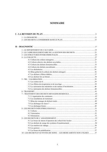 Plan départemental d'élimination des déchets ménagers et assimilés