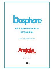 HIV-1 Quantification Kit v1 USER MANUAL Â® - LAB MARK