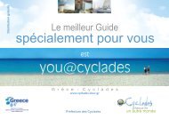 Guide Cyclades - Escale Yachting