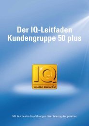 Der IQ-Leitfaden Kundengruppe 50 plus - Funkschau