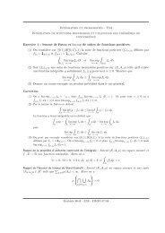 IntÃ©gration et probabilitÃ©s - Td3 IntÃ©gration de fonctions ... - DMA - Ens