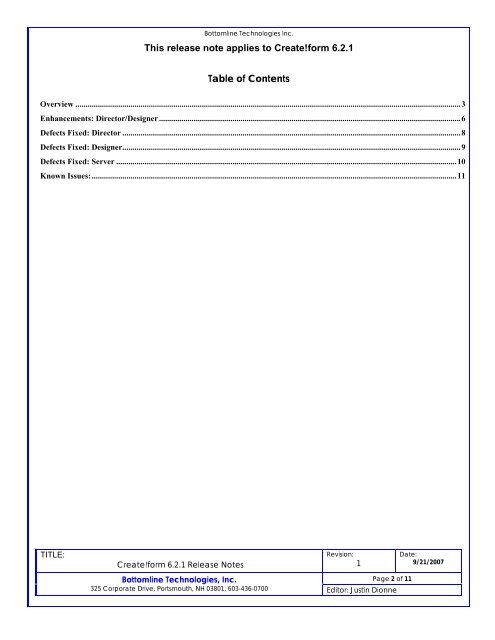 PayBase 8.1 QA Release Notes - Bottomline Technologies